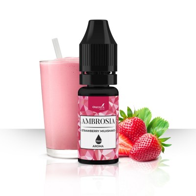 Ambrosia Strawberry Milkshake 10ml Flavor Mockup WBF-1200x1200